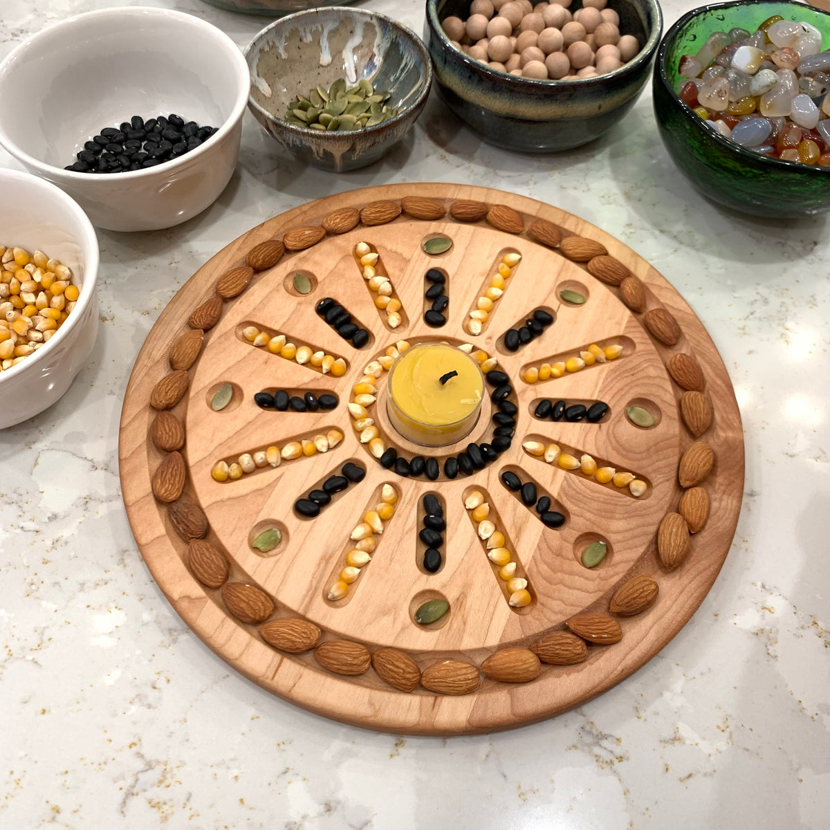 Sun Mandala Tray