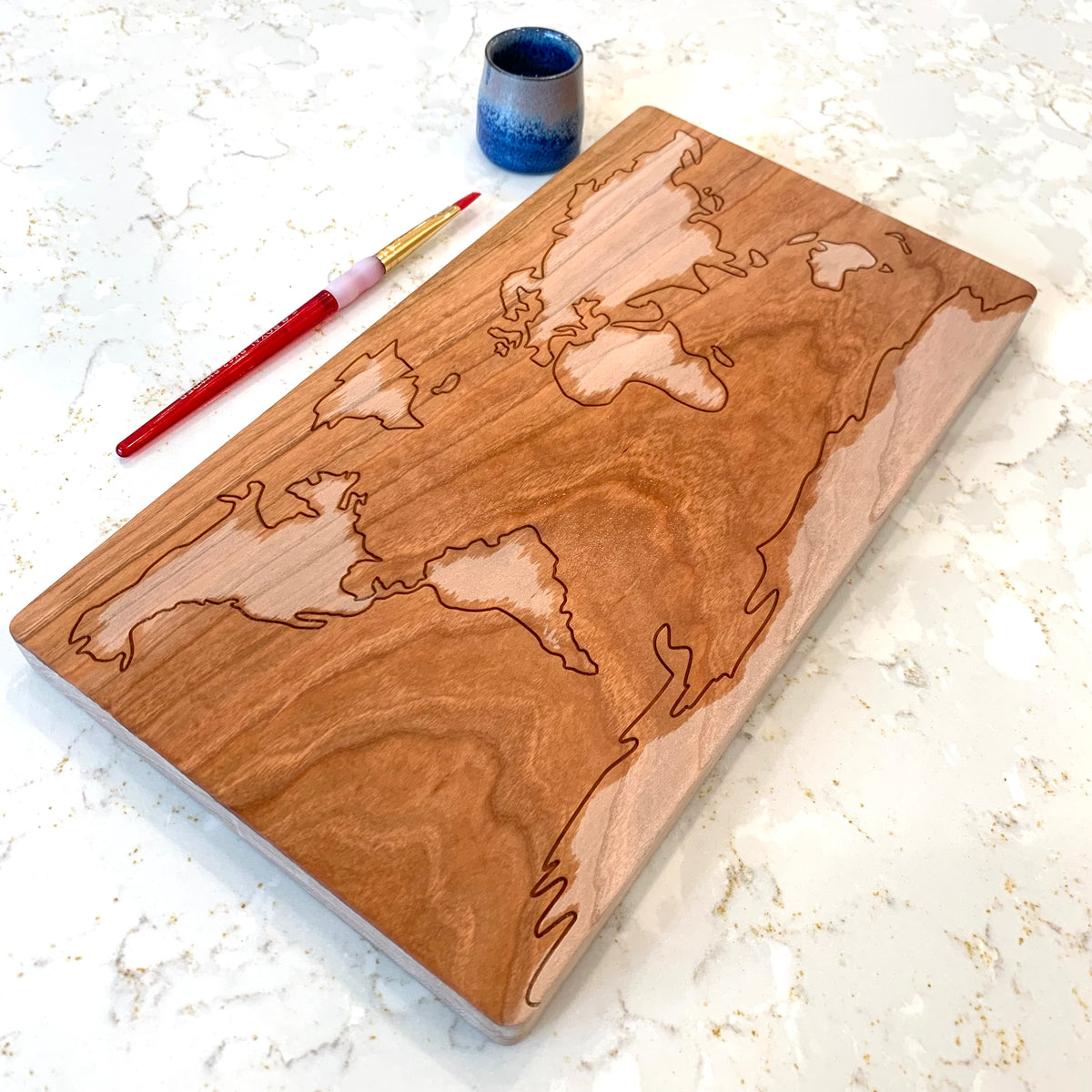 Water Painting Board - World