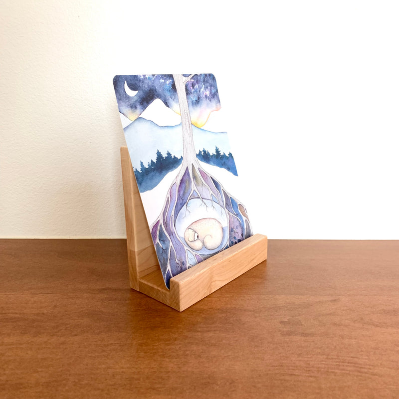 Wood Display Stand - Small